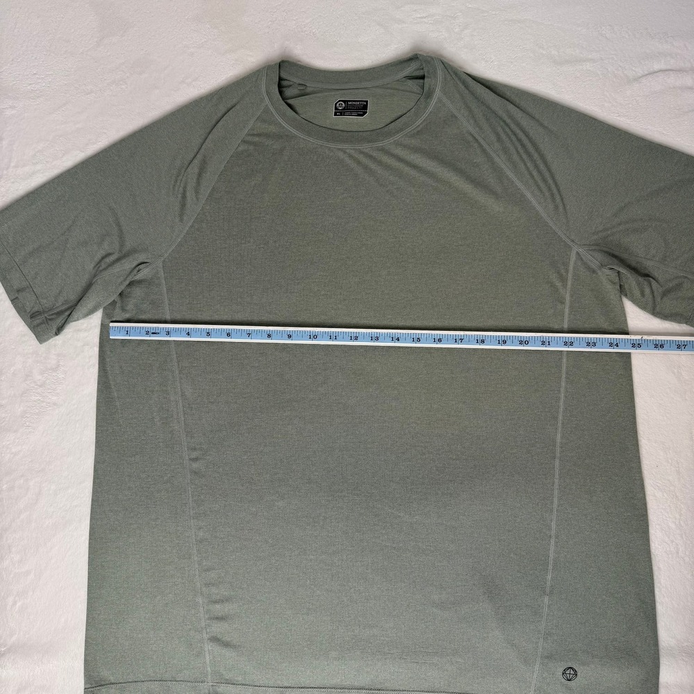 2 Pack Mens XL Dry Fit Shirts Mondetta Outdoor Project Green Glacier Blue Active
